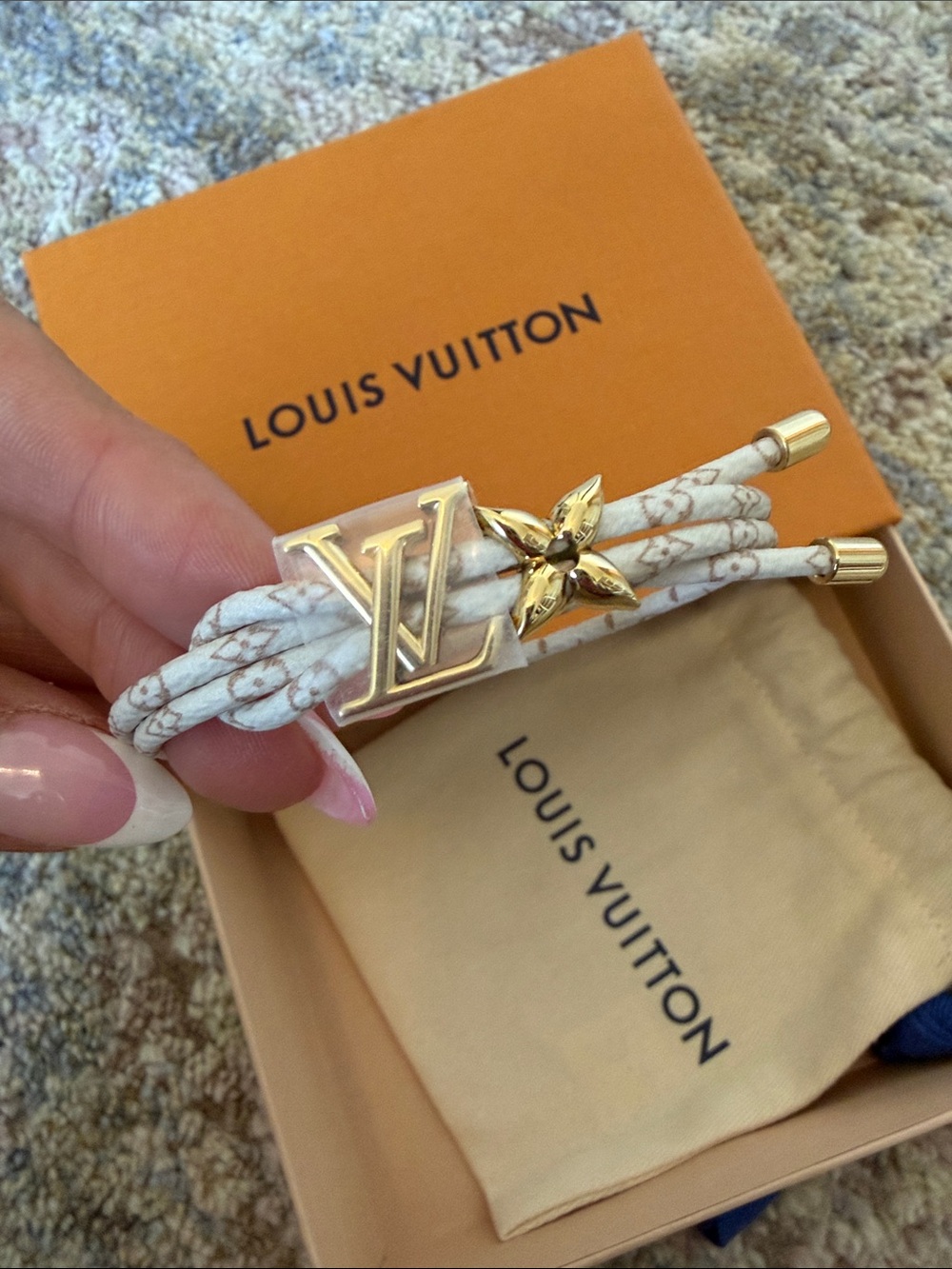New Louis Vuitton Cord Bracelet